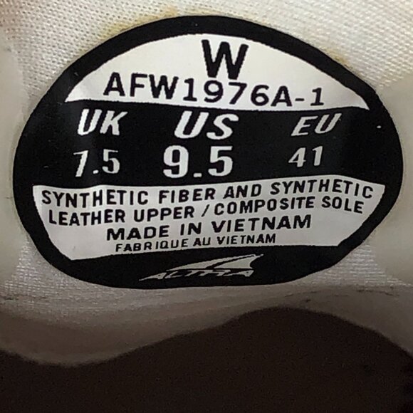 Altra Women's Size 9.5 Hiit XT Mid White Custom Knit Athletic Shoes AFW1976A-1 - Picture 13 of 14